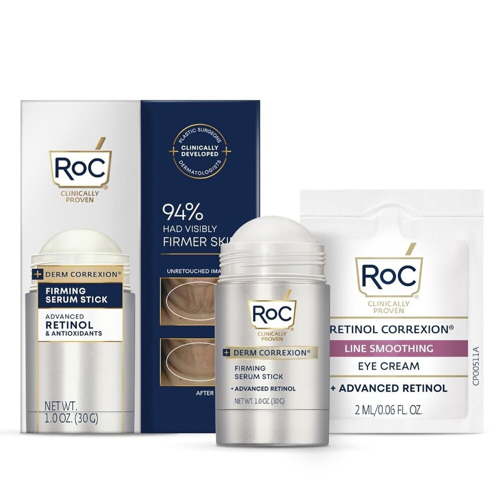 Derm Correxion Advanced Retinol Firming Serum Stick with Antioxidants to Visibly